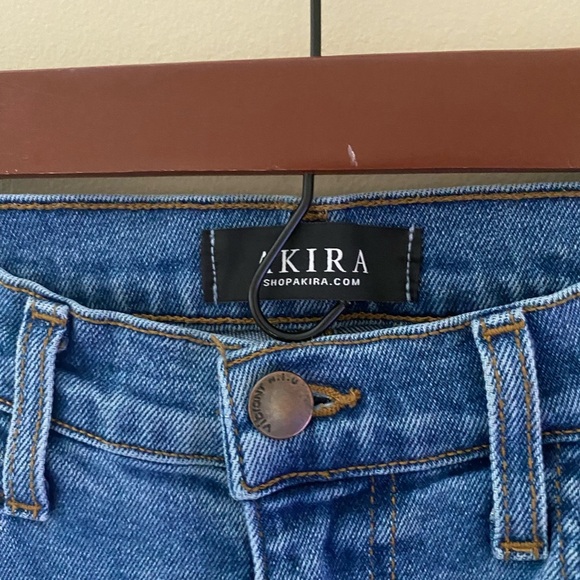 Women’s Akira Light Wash High Rise Skinny Jeans Size 25 - Picture 3 of 4
